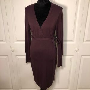 SOLD BCBG RUM Sweater Dress NWT Size Small